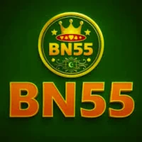 BN55 Game official logo with golden crown and bold text on green background