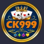 CK999 official logo with golden crown, playing cards, and casino icons.