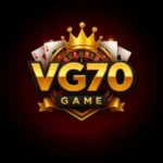 VG70 Game logo with golden crown, cards, and bold text on a dark background.