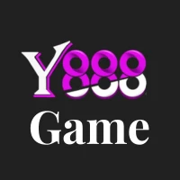 Y888 Game logo with bold text and stylish design on a dark background.