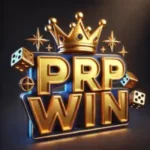 PRP WIN Game Download New Earning APK in 2025 1 Golden PRP WIN logo with crown, dice, and shining 3D effects on a dark background.