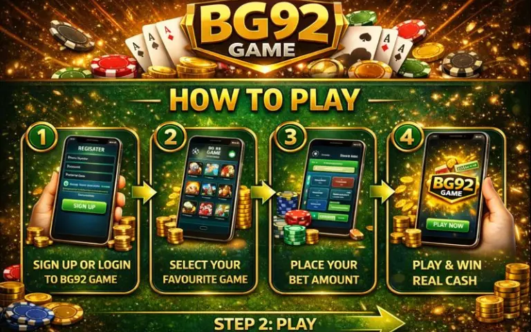 BG92 Game Download (Latest Earning APP) in Pakistan 2025 6 Playing the BG92 Game is simple and enjoyable