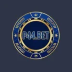 P44Bet Game Download Best (Real Earning Platform) in 2026 1 P44BET game logo with a blue and gold circular emblem on a dark background
