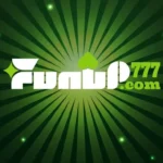 Funup777 Download Best (Real Earning Platform) in 2026 1 Funup777 logo on a green background with light effects and rays design