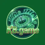 K8 Game Download Best (Real Online Earning App) 2026 1 K8 Game logo with green roulette wheel, playing cards, dice, and gold K8.game text on green background