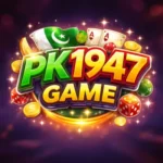PK1947 Game Download APK (Real Earning App) in 2026 1 PK1947 Game logo with gold and dark green colors featuring gaming icons