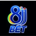 8JJBet Game Download (Real Earning App)2026 1 8JJBet Game glowing blue logo with neon effect on black background