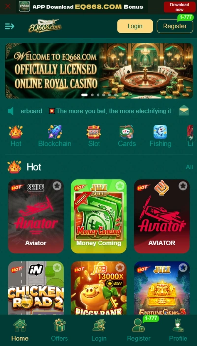 EQ668 Game APK Android Best Official Guide & Installation Steps 2 Eq668 Game Dashborad image
